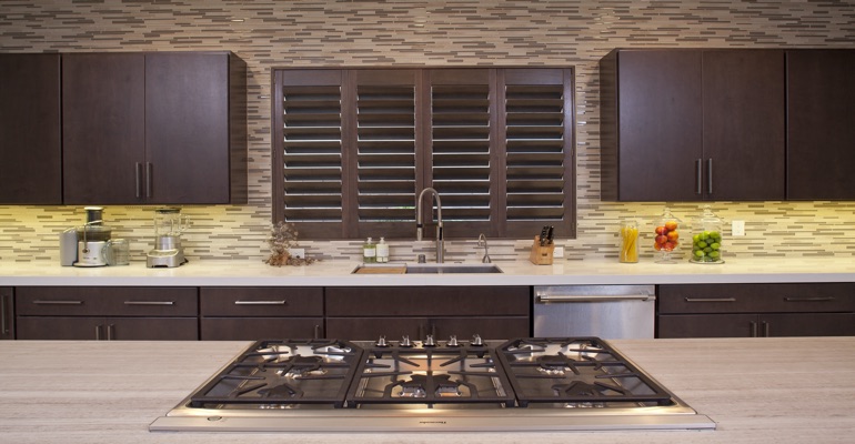 St. George wood shutter kitchen